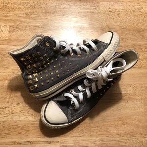 Converse Chuck Taylor All Star Studded High Top men’s SZ 6 (Women’s SZ.8)